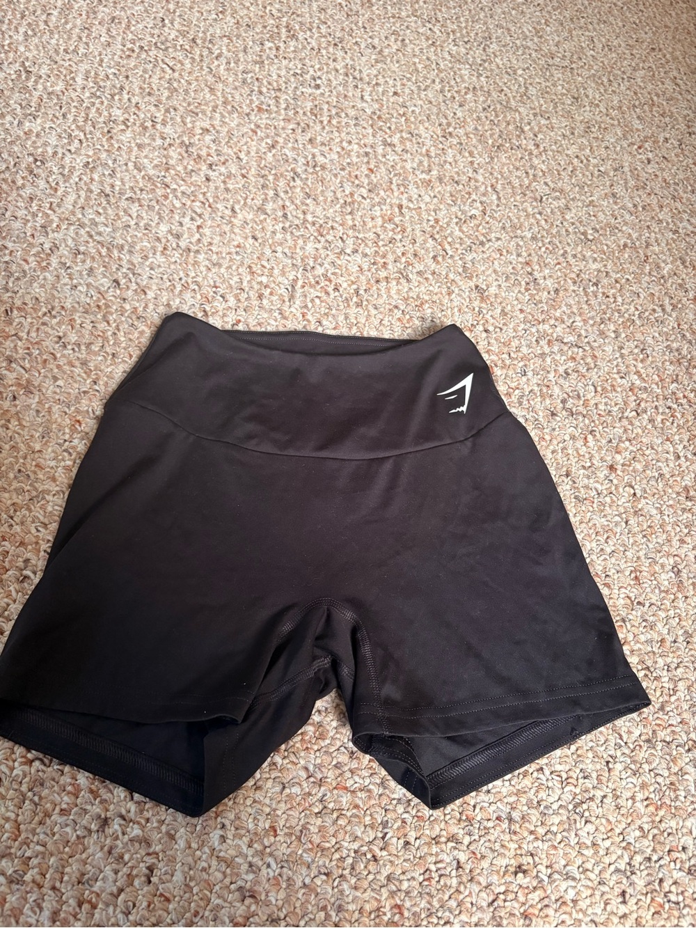 Gymshark Black and White Training Shorts size small